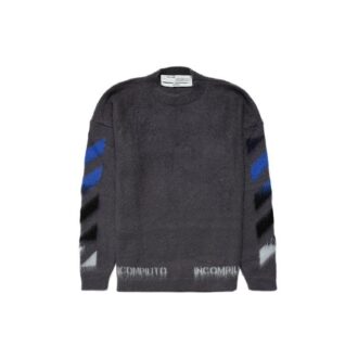 Jersey de mohair Arrow para hombre, gris, FW19