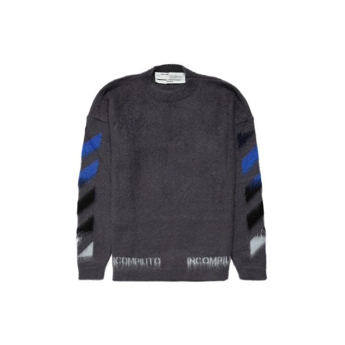 Jersey de mohair Arrow para hombre, gris, FW19