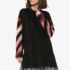 Jersey de mohair con degradado geométrico Off-White Negro