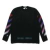 Jersey de mohair degradado para hombre, negro