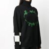 Jersey de punto con logotipo Off-White Negro
