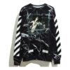 Jersey de punto Off-White para hombre, negro