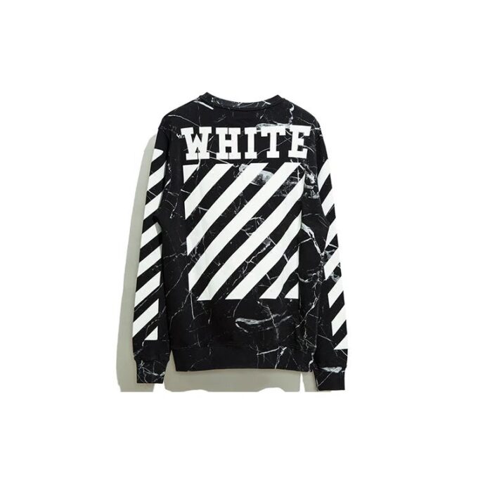 Jersey de punto Off-White para hombre, negro