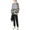 Jersey de punto trenzado con estampado tie-dye de Off-White «Grey Green»