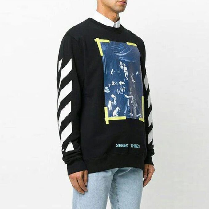 Jersey de rayas amarillas SS21, negro