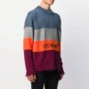 Jersey de rayas multicolor para hombre Multicolor