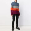 Jersey de rayas multicolor para hombre Multicolor