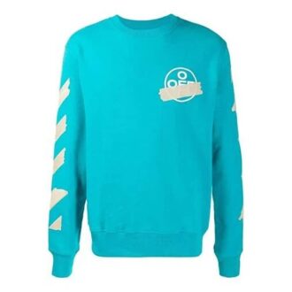 Jersey estampado con flechas para hombre, azul