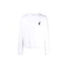 Jersey holgado con estampado de flechas y logotipo de Off-White para hombre, blanco