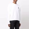 Jersey holgado con estampado de flechas y logotipo de Off-White para hombre, blanco