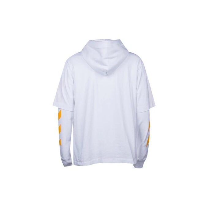 Jersey holgado con estampado de la pintura Caravaggio de Off-White para hombre, colección FW21, blanco