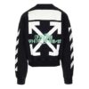 Jersey holgado con estampado negro de Off-White para hombre
