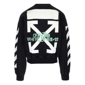 Jersey holgado con estampado negro de Off-White para hombre