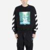 Jersey holgado con estampado negro de Off-White para hombre