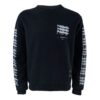 Jersey holgado de cuello redondo para hombre de Off-White con estampado en negro