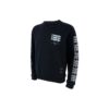Jersey holgado de cuello redondo para hombre de Off-White con estampado en negro