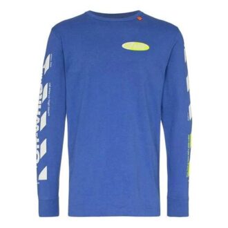Jersey holgado de manga larga con flechas Azul Jersey holgado de manga larga con flechas Azul
