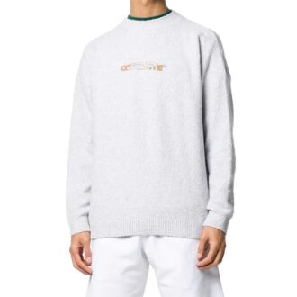 Jersey minimalista con estampado Gris