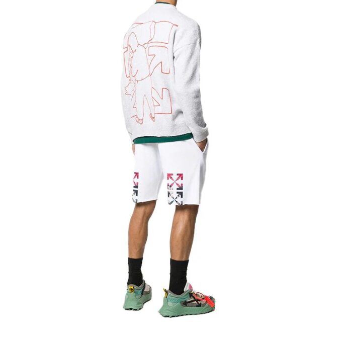 Jersey minimalista con estampado Gris