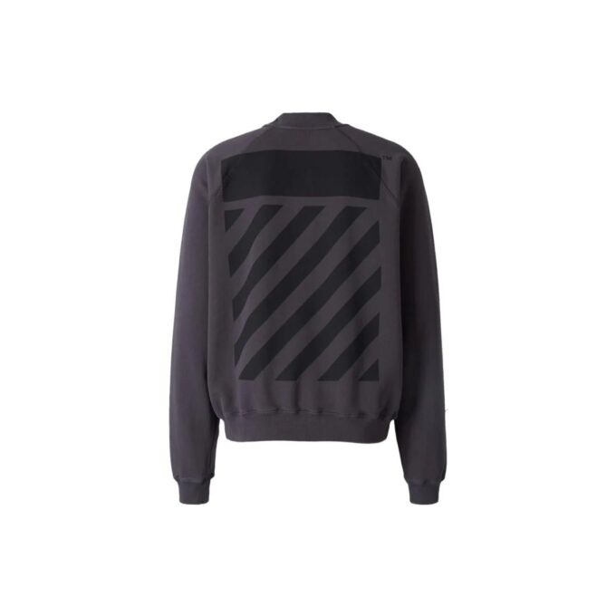 Jersey Off-White para hombre de la colección SS22 con estampado de Arrows, color gris otoño