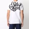 Jersey Off-White x Katsu con estampado cruzado, pantalones cortos y corte holgado, blanco