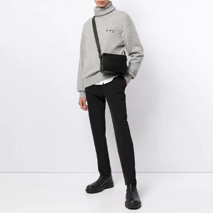 Jersey unisex con logotipo bordado de la colección SS21, gris