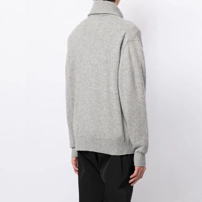 Jersey unisex con logotipo bordado de la colección SS21, gris