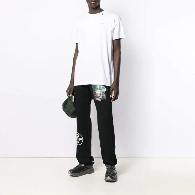 Jerséis de cuello redondo estilo urbano de algodón de pantalones cortos