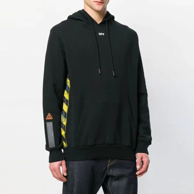 Lateral amarillo Unisex Negro