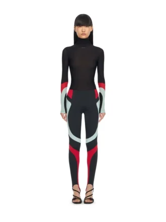 Leggings con bloques de color