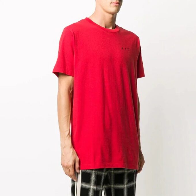 Logotipo bordado, pantalones cortos, rojo