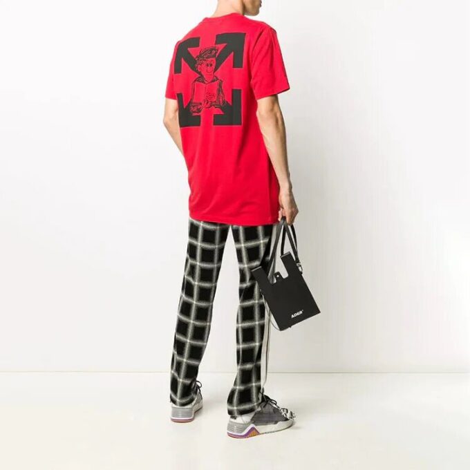 Logotipo bordado, pantalones cortos, rojo