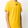 Logotipo estampado Manga corta Amarillo
