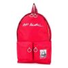 Logotipo estampado Mochila roja