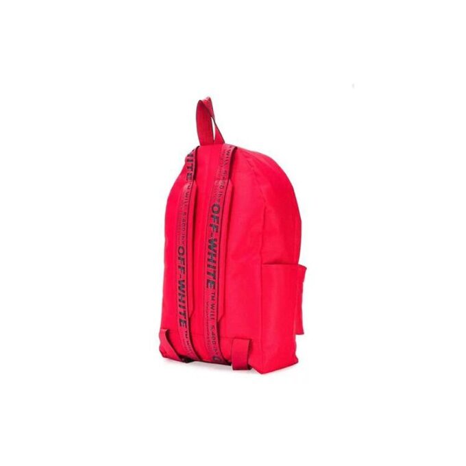 Logotipo estampado Mochila roja