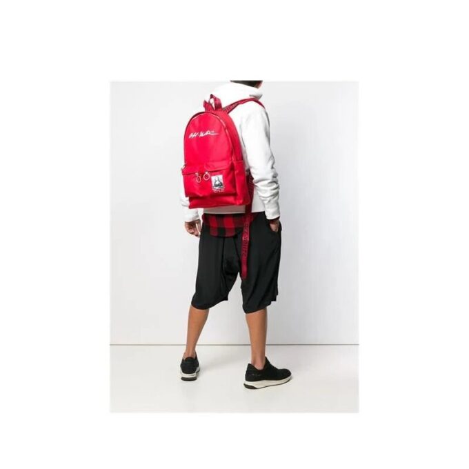 Logotipo estampado Mochila roja