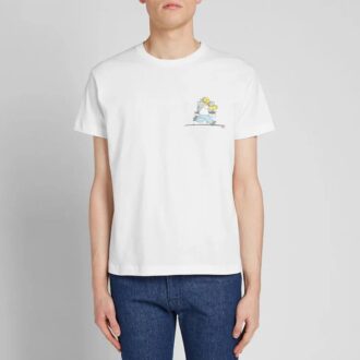 Los Simpson Estampado Pantalones Cortos Blanco Los Simpson Estampado Pantalones Cortos Blanco