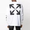 Manga larga con estampado SS21, blanco