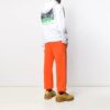 MENS Spray Blurred Oversized Blanco