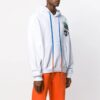 MENS Spray Blurred Oversized Blanco