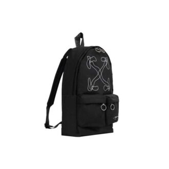 Mochila Abstract Arrows «Negro/Blanco»