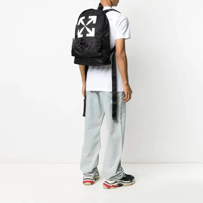 Mochila Arrow Printing Negra