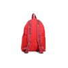 Mochila con eslogan impreso, color rojo