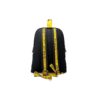 Mochila con estampado de flechas de graffiti, negra