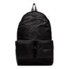 Mochila con estampado del logotipo, negra
