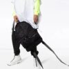 Mochila con estampado del logotipo, negra