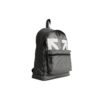 Mochila con logotipo estampado, gris
