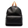 Mochila de cuero negra para hombre de Off-White