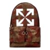Mochila de nailon con estampado de 20 flechas, camuflaje