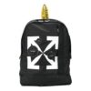 Mochila de nailon negra para hombre de Off-White